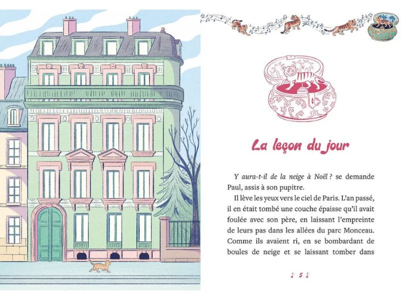 Roman de l'Avent Un Noël à Paris - Auzou