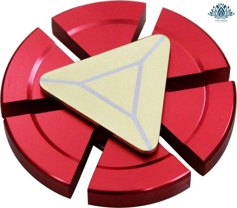 Hand spinner en triangle