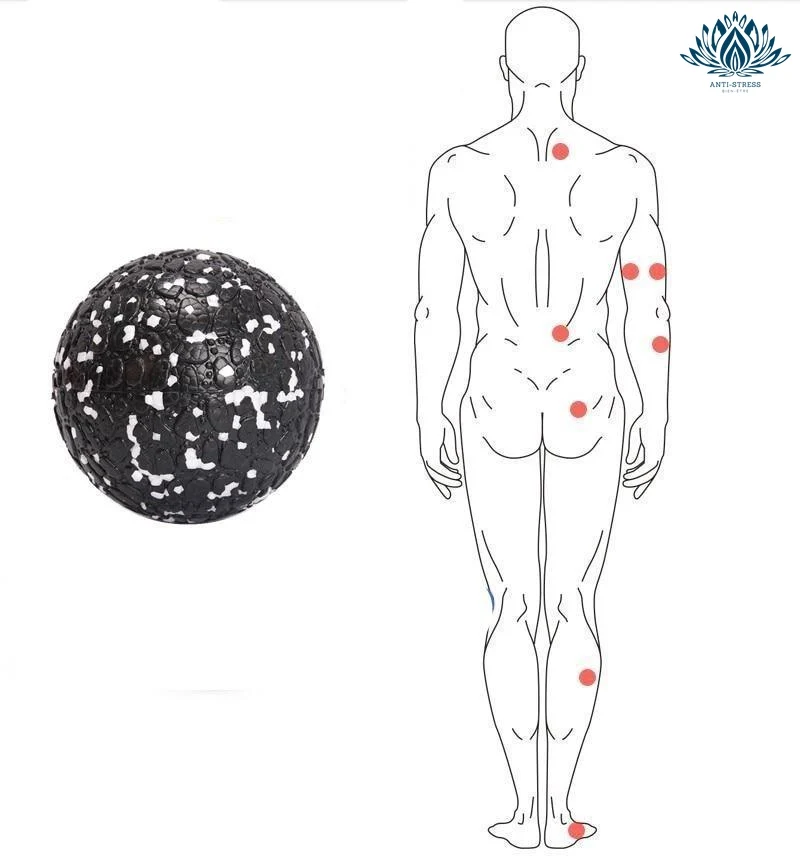Balle de massage yoga