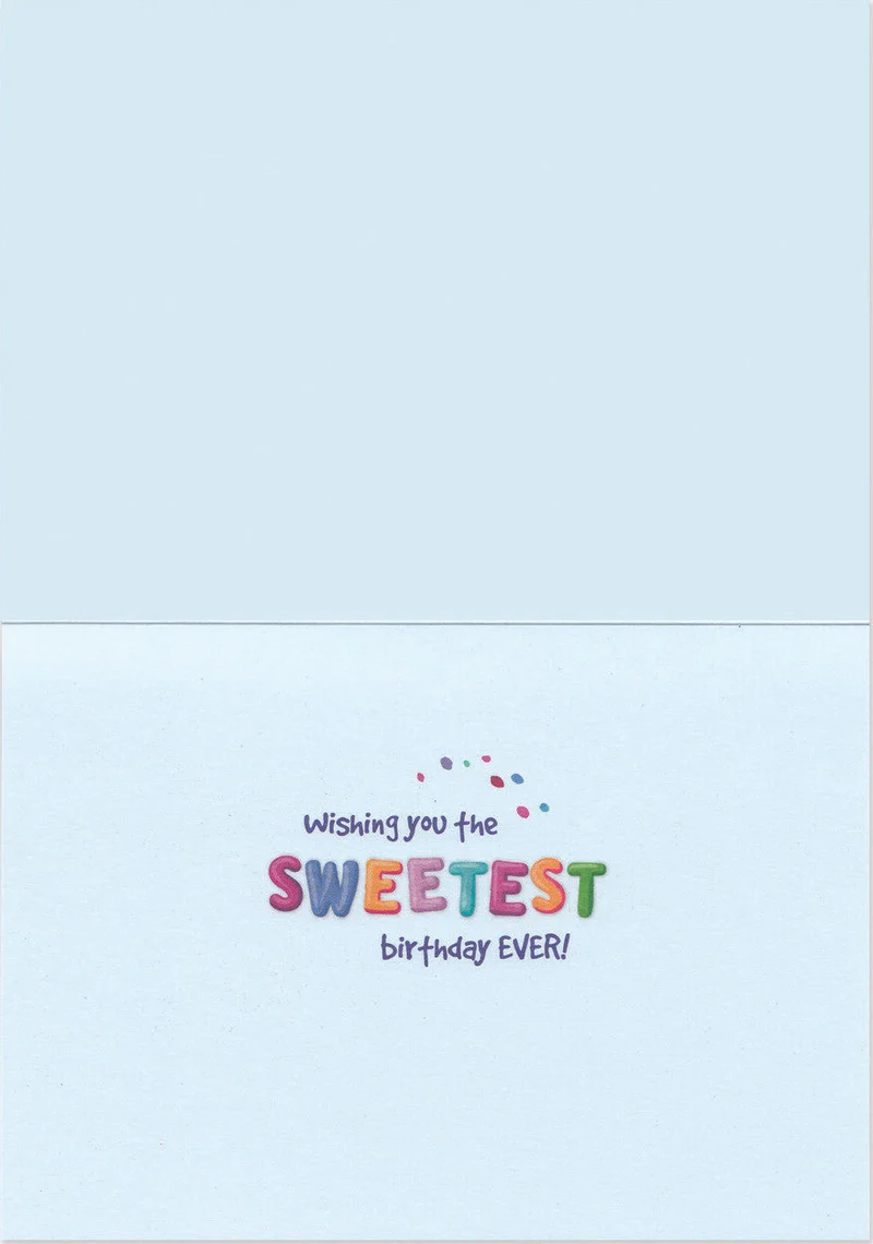 MindWare Birthday Cupcakes Greeting Card for Kids and Adults