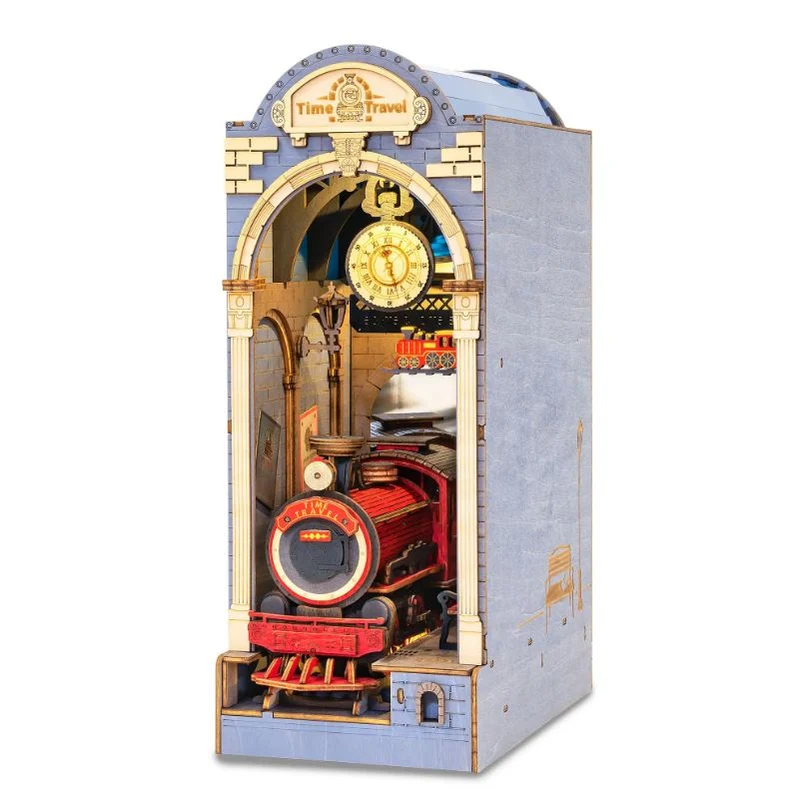 Time Travel Bookshelf Diorama - DIY kit