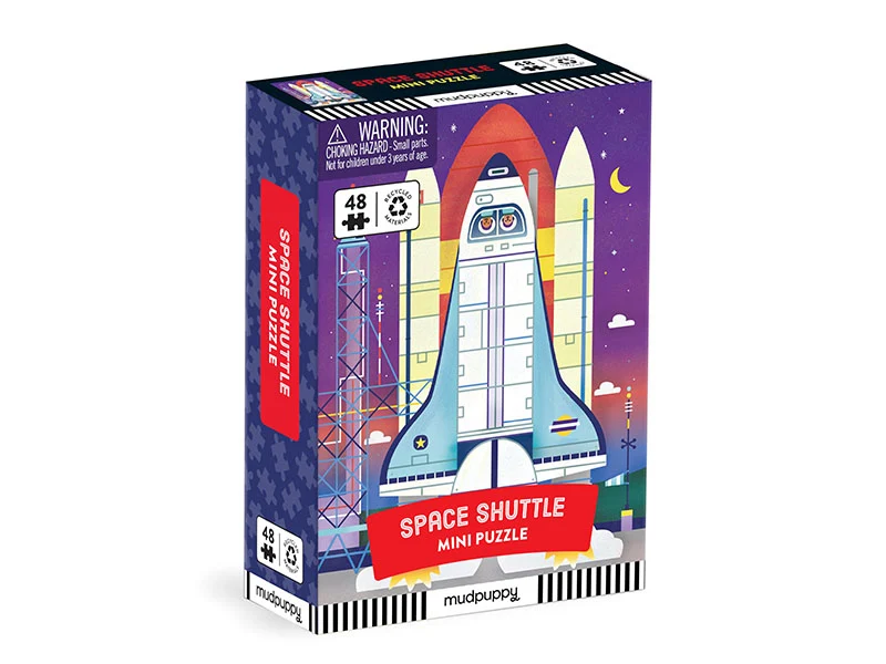 Mini Puzzle Space Shuttle - 48 pièces - Galison