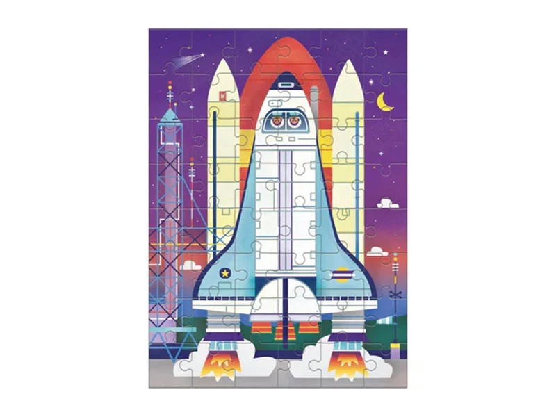 Mini Puzzle Space Shuttle - 48 pièces - Galison