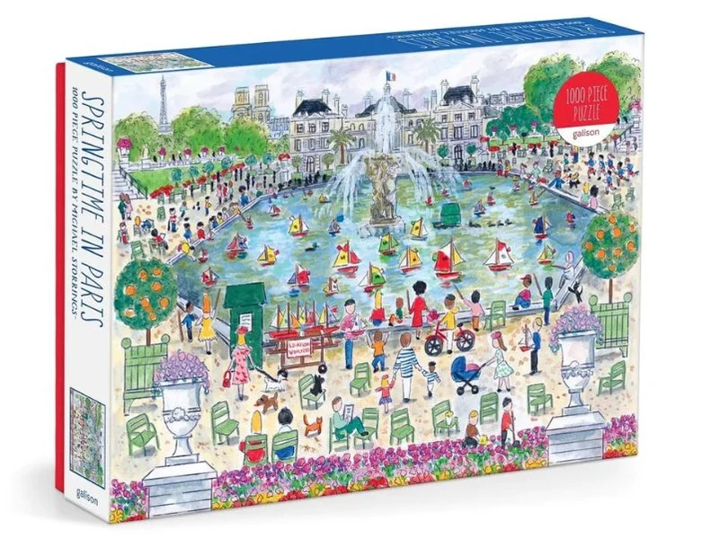 Puzzle Springtime in Paris - 1000 pièces - Galison