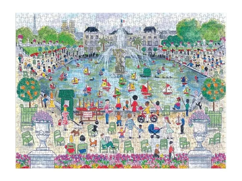 Puzzle Springtime in Paris - 1000 pièces - Galison