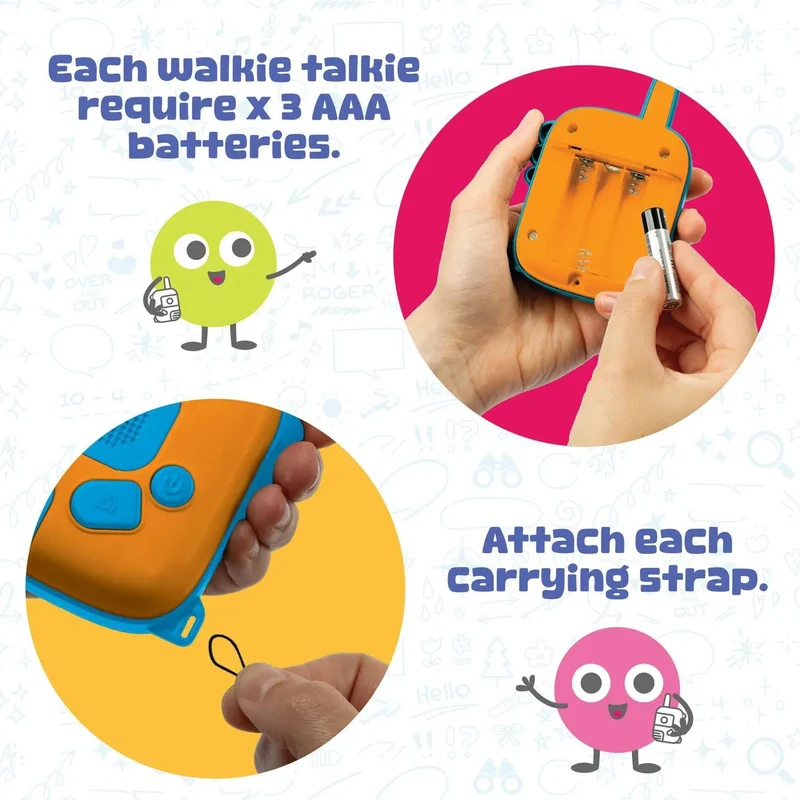 Walkie Talk-Along Scavenger Hunt Adventure Set 24 Cards