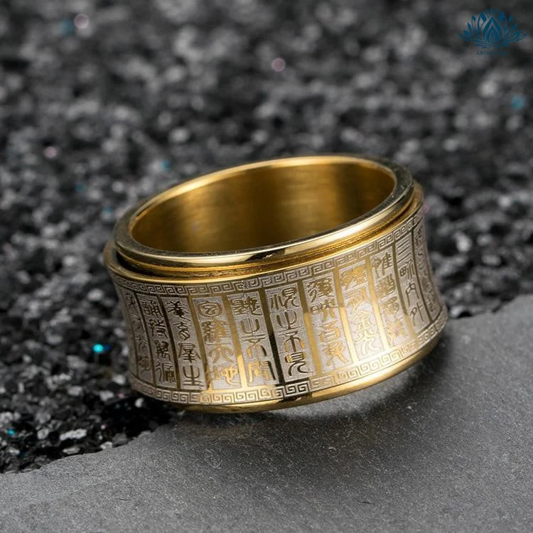 Bague anti-stress zen bouddhiste