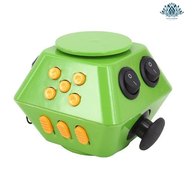 Fidget spinner cube