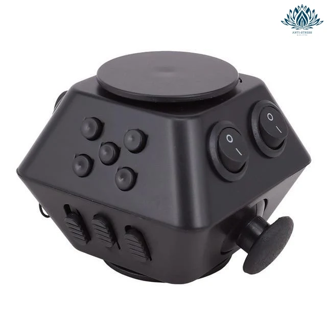 Fidget spinner cube