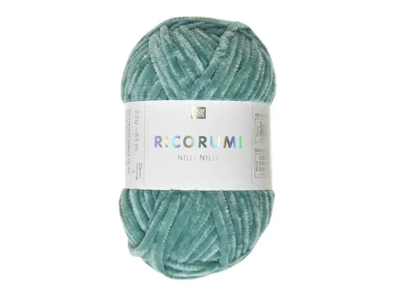 Pelote Nilli Nilli Ricorumi 25g - Turquoise 017