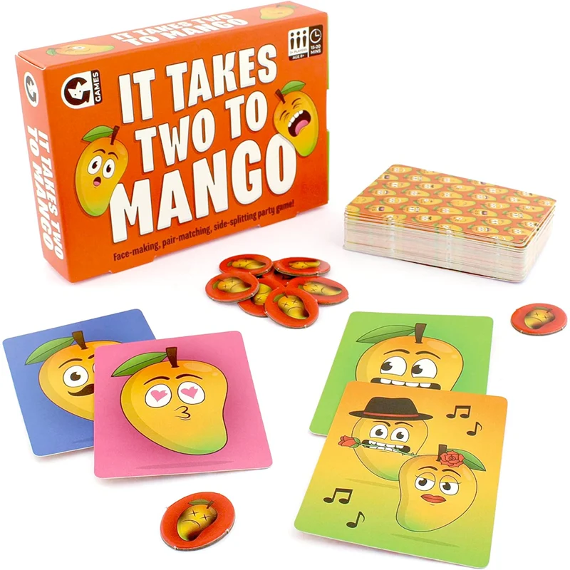 It Takes Two to Mango Card Game