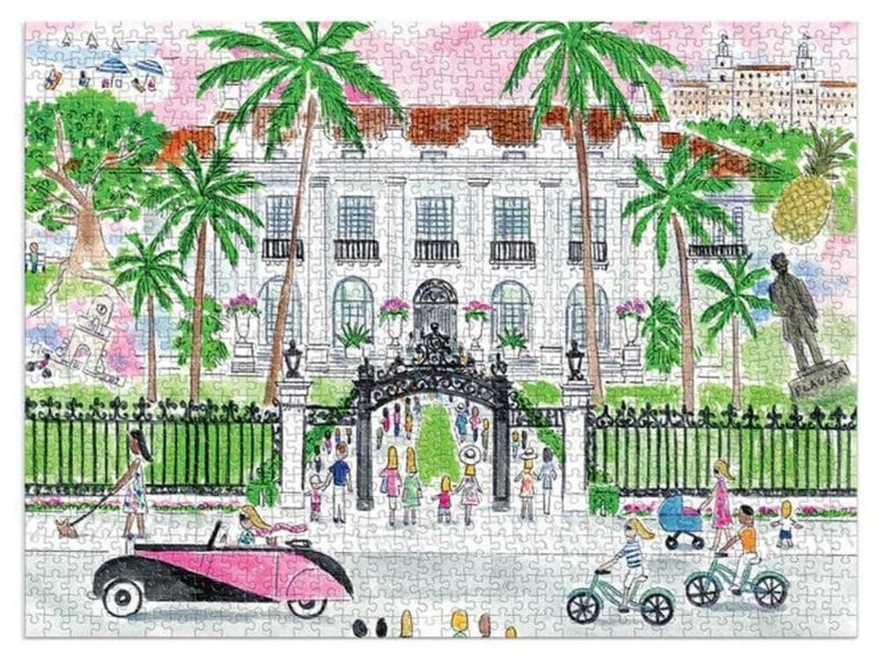 Puzzle A sunny day in Palm Beach - 1000 pièces - Galison