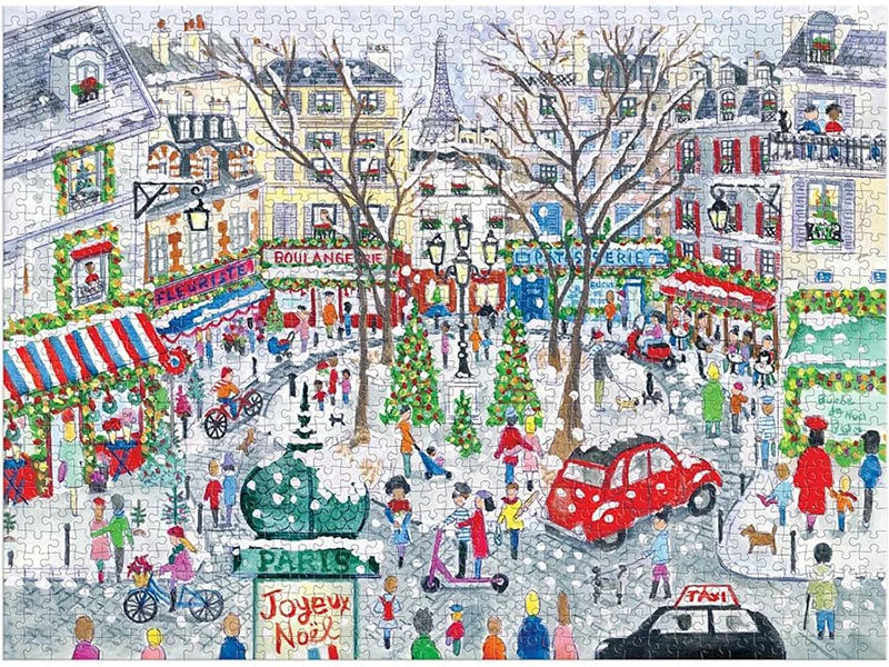 Puzzle Christmas in Paris - 1000 pièces - Galison