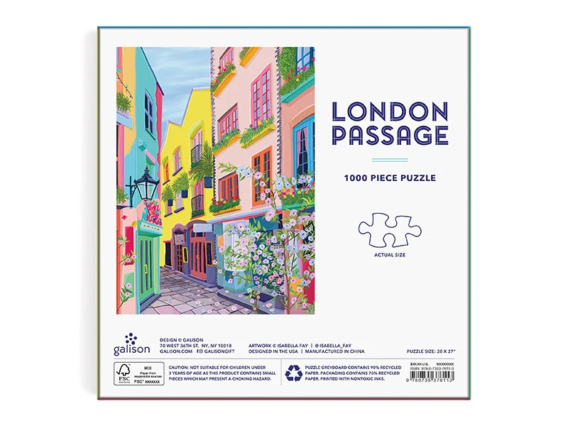 Puzzle London Passage - 1000 pièces - Galison