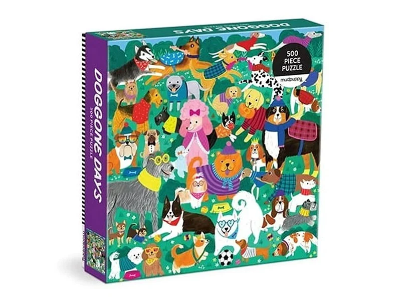 Puzzle Doggone Days - 500 pièces - Galison