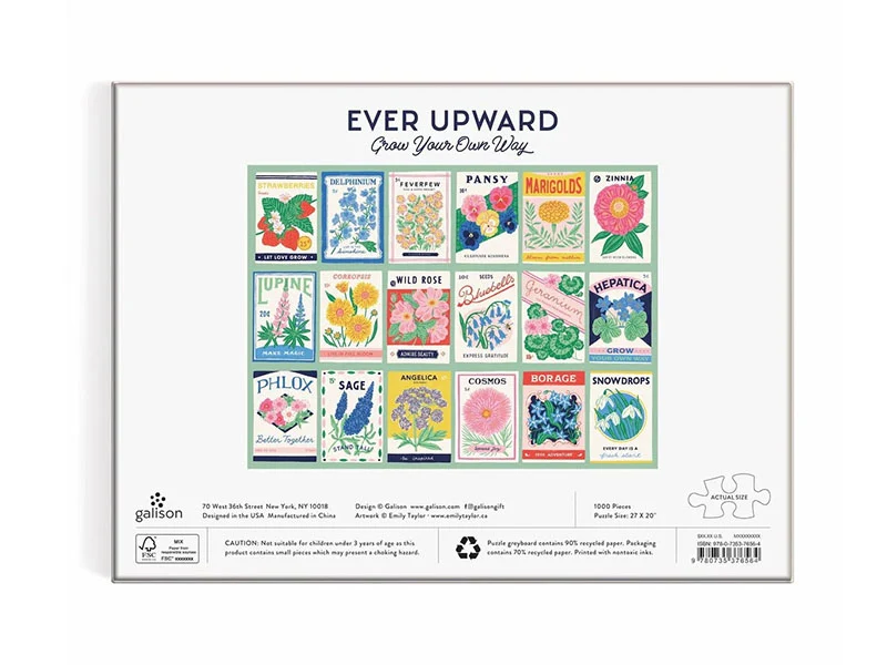 Puzzle Ever Upward Grow your own way - 1000 pièces - Galison