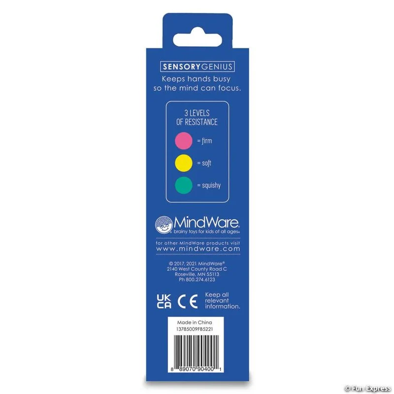 Sensory Genius Stress Balls Lightweight Tactile Fidget Toy