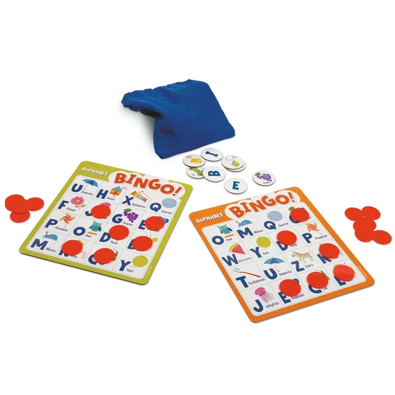 Alphabet Bingo Board Game Ages 4+