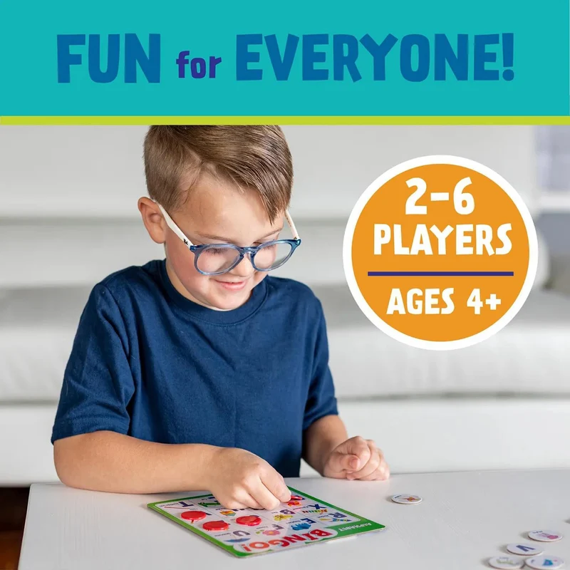 Alphabet Bingo Board Game Ages 4+