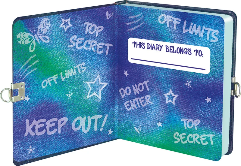 Diary Keep Out Lock Key