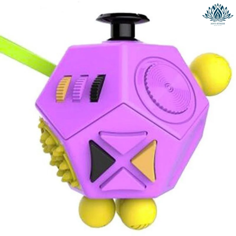Fidget cube violet