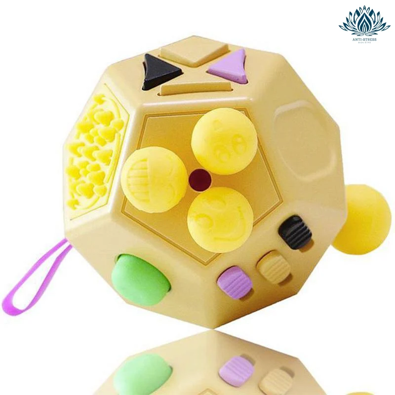Fidget cube orange