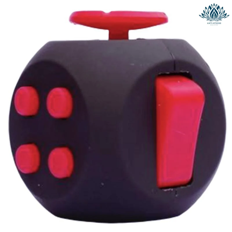 Fidget cube rouge