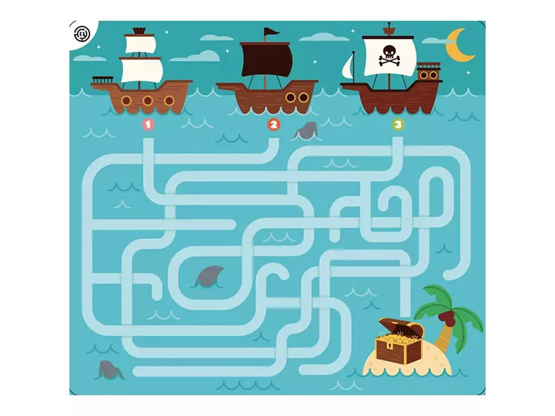 20 jeux Pirates - Auzou