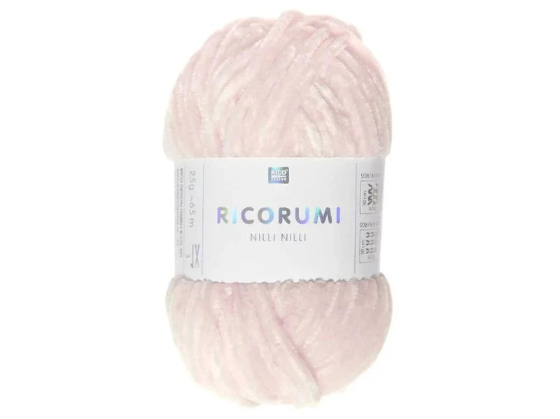 Pelote Nilli Nilli Ricorumi 25g - Rose 006