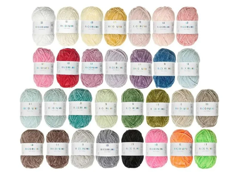 Pelote Nilli Nilli Ricorumi 25g - Rose Poudre 005