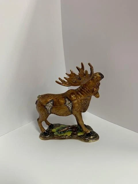 Moose Jewelry Box / Boîte à bijoux Orignal