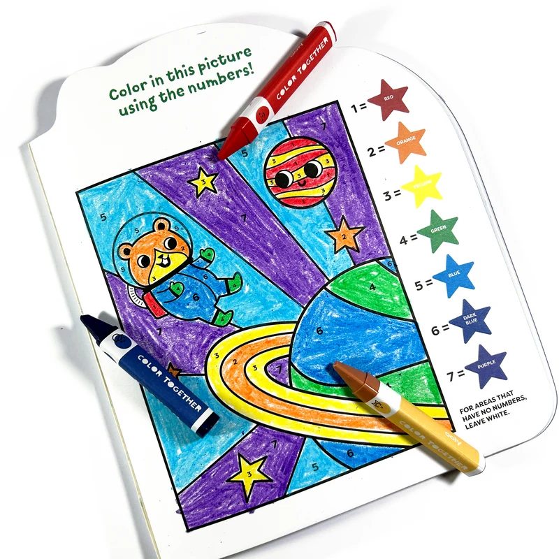 OOLY Color Together Triangular Crayons 18 Pack