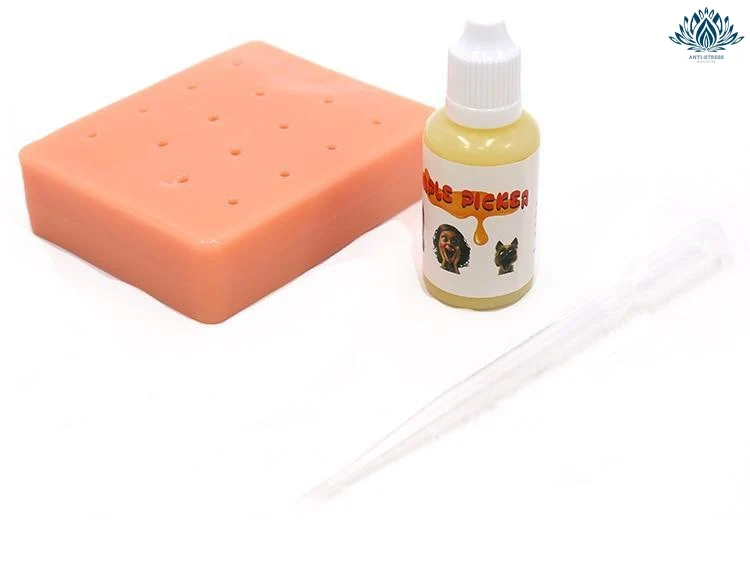 Jouet anti stress point noir