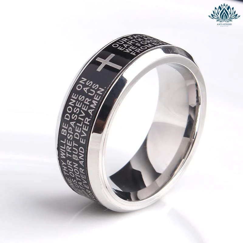 Bague anti-stress biblique