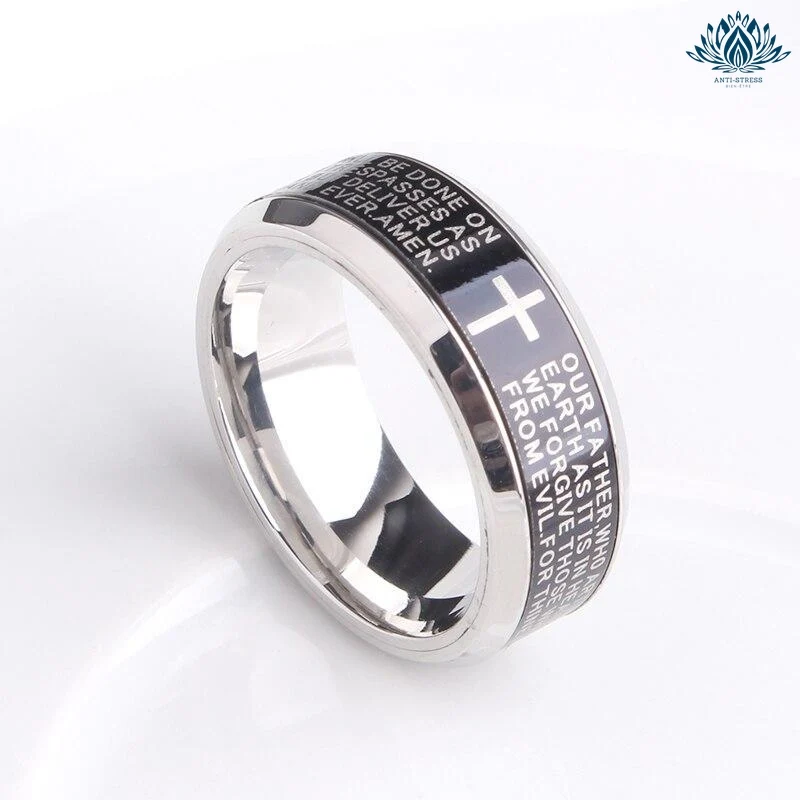 Bague anti-stress biblique