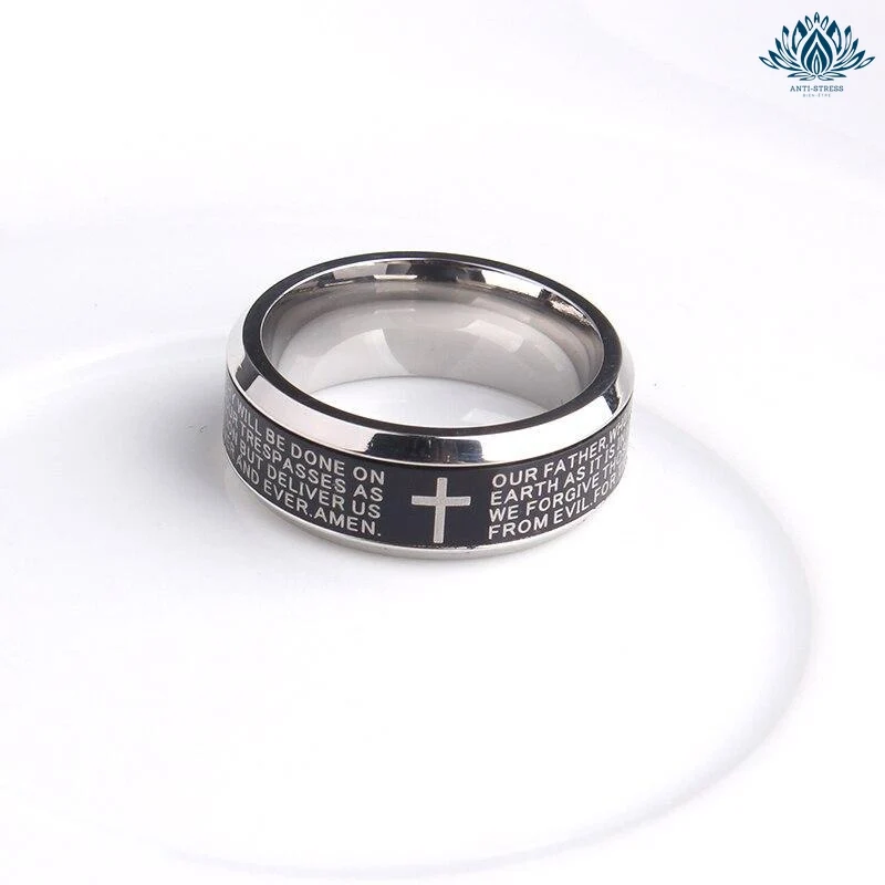 Bague anti-stress biblique