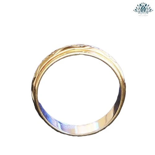 Bague anti-stress femme or