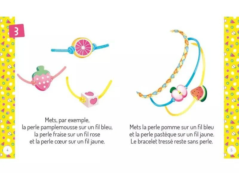 Ma mini accumulation de bracelets fluos - Auzou