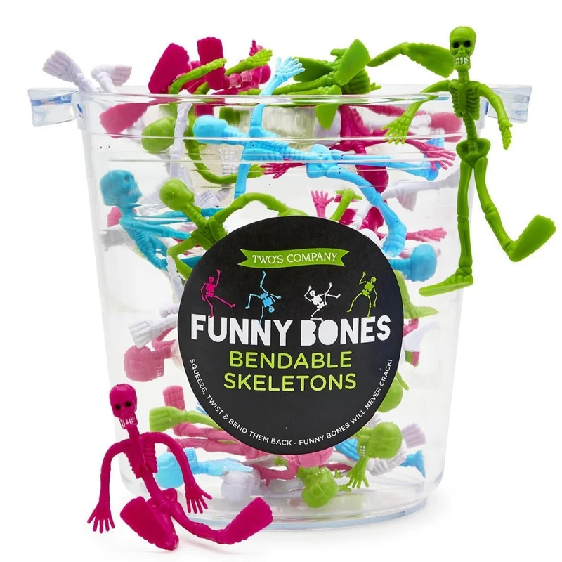 Funny Bones Bendable Skeleton - 1 random color