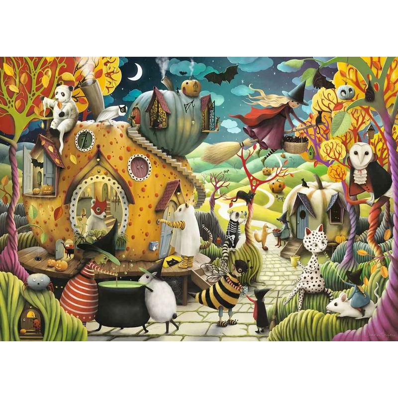 Happy Halloween 1000pc puzzle