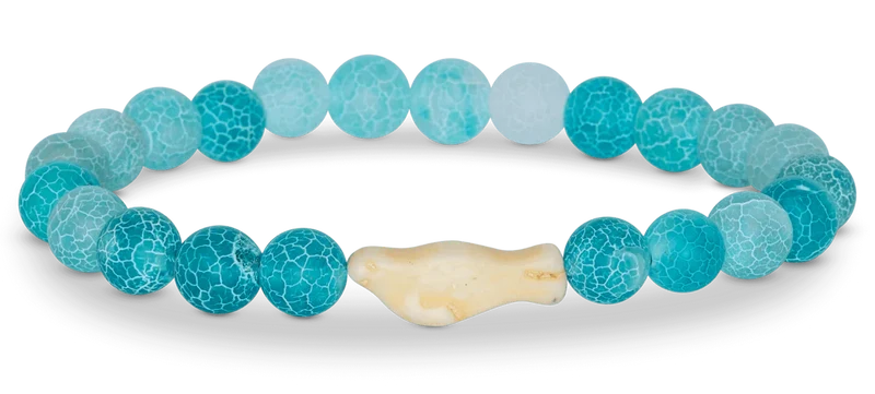 Seal Aqua Stone Bracelet
