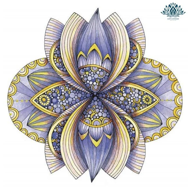 Mandala coloriage anti stress