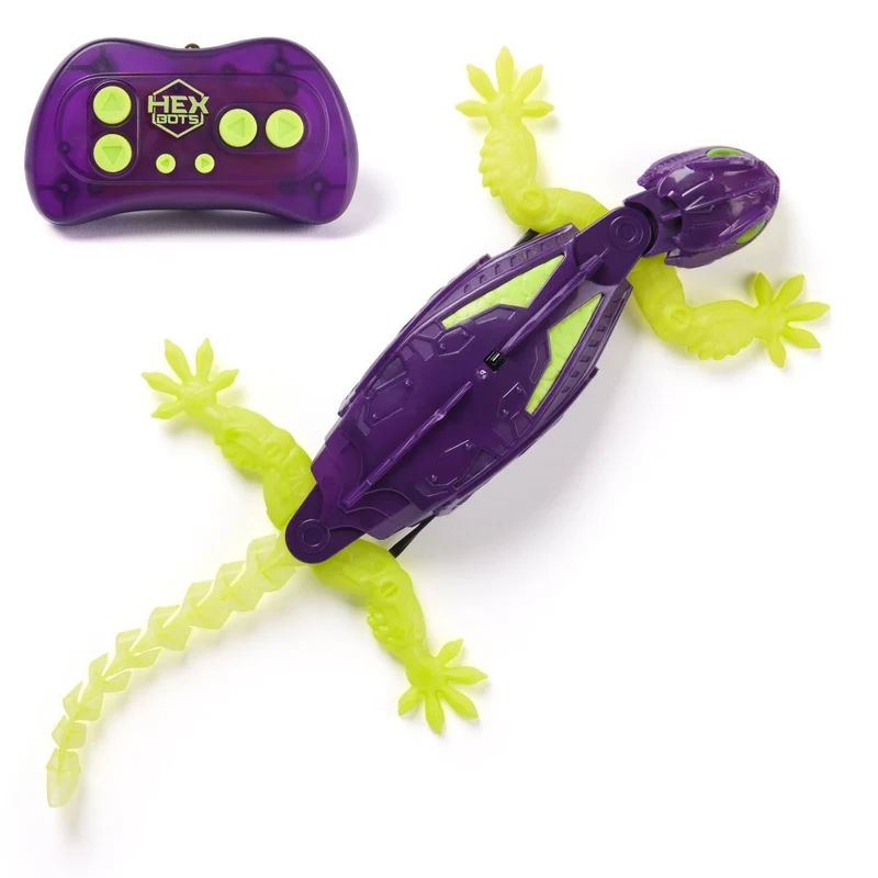 HEX Wall Crawler Gecko Glow in the Dark, 1 Count
