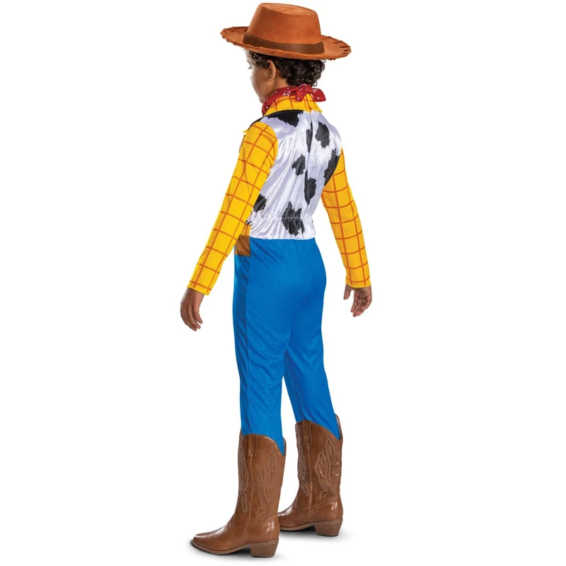 Toy Story Woody Costume for Kids, Jumpsuit, Bandana and Hat