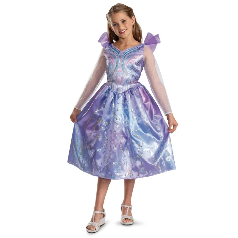 Wicked Glinda for Good Dress Costume for Kids