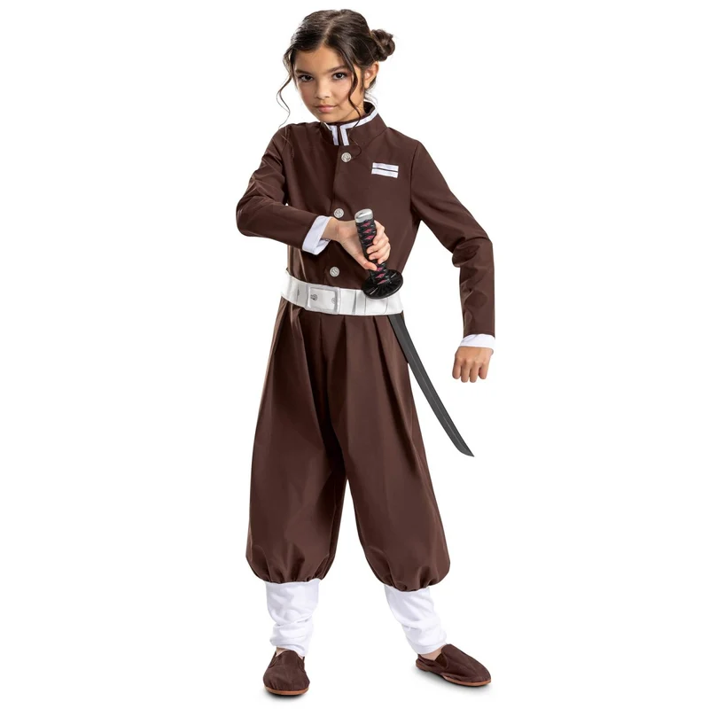 Demon Slayer Corp Uniform Costume for Kids, Jumpsuit