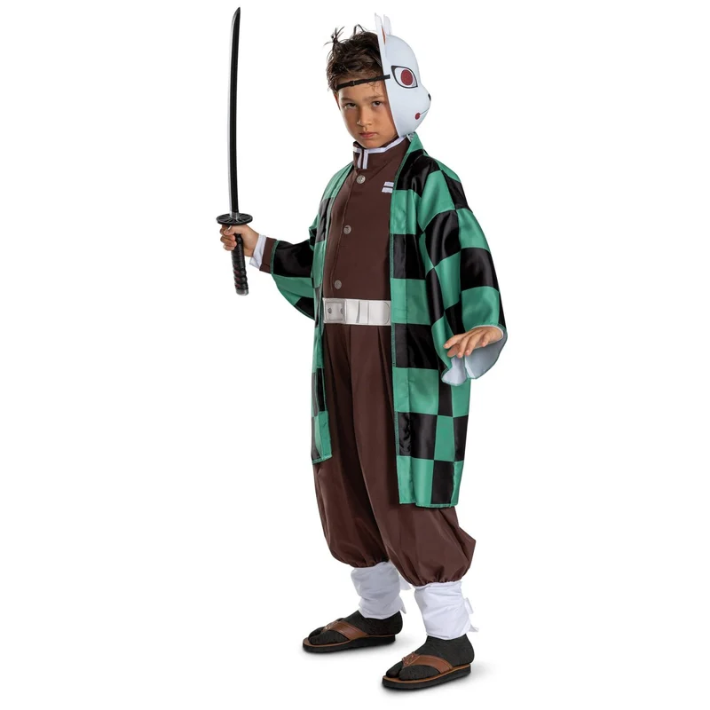 Demon Slayer Corp Uniform Costume for Kids, Jumpsuit