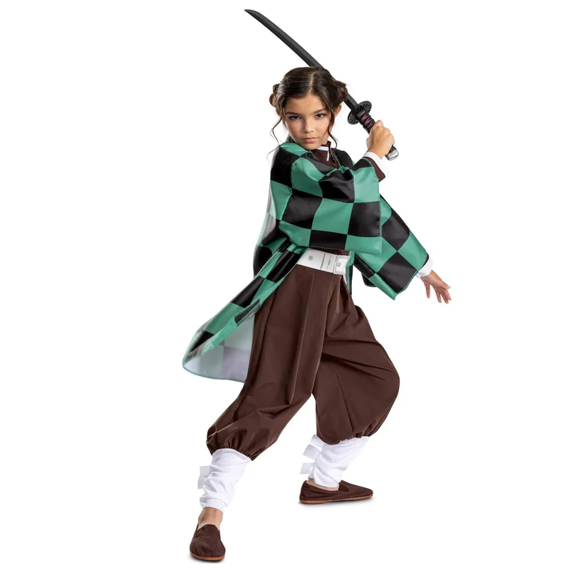 Demon Slayer Corp Uniform Costume for Kids, Jumpsuit