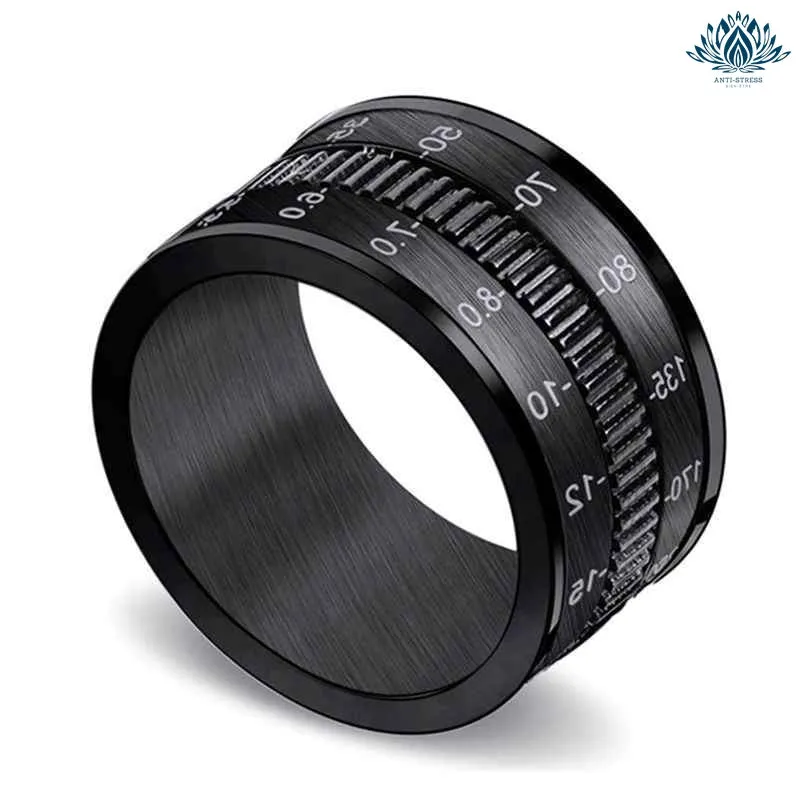 Bague anti-stress appareil photo