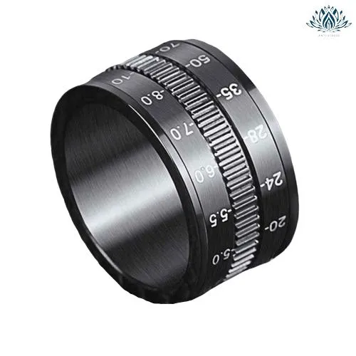Bague anti-stress appareil photo